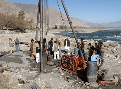 Geotechnical tests of  Gambiri Plains Irrigation  Network  